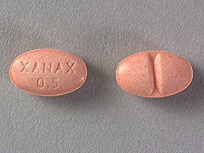 Xanax 0.5mg Tablet